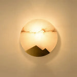 Applique Murale À Led Minimaliste Marbre Chic. Marbre / L20Xh20Cm Chine | Douille E27 Aucune