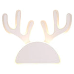 Applique Murale Acrylique Cerf Bois Scandinave. Un / Blanc Chaud (2700-3500K) Chambre