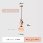 Applique Murale Ange Lumineux Design Tendance Ae Planète Rose / Lumière Chaude Chambre