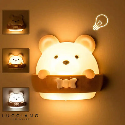 Wandlamp met Dieren voor Kinderen