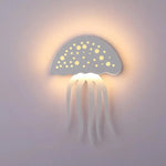 Applique Murale Blanche Élégante En Tentacules Lumineuses Chambre