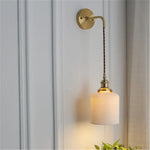 Applique Murale Blanche Scandinave Minimaliste Chic B2 Chambre