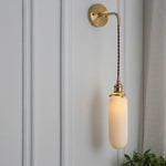 Applique Murale Blanche Scandinave Minimaliste Chic Chambre