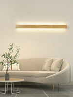 Applique Murale Bois Épuré Contemporain Design. Chambre