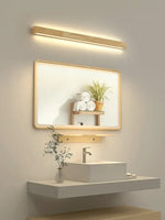 Applique Murale Bois Épuré Contemporain Design. Chambre