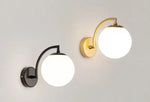 Applique Murale Boule Nordique Élégante Suspendue Chambre