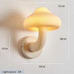 Applique Murale Champignon Scandinave Lumineux Élégant. Champignon / D’intérieur Lumière