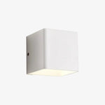 Applique Murale Contemporaine Design Lumineux Arrondi. Blanc / Chaude Chambre