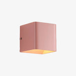 Applique Murale Contemporaine Design Lumineux Arrondi. Rose / Chaude Chambre