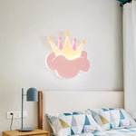 Applique Murale Couronne Lumineuse Design Enfantine. Chambre