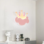 Applique Murale Couronne Lumineuse Design Enfantine. Chambre