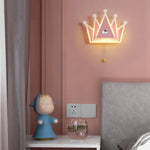 Applique Murale Couronne Rose Magique Enfantine Chambre