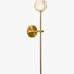 Applique Murale Cristal Élégante Épurée Lumineuse Chambre