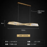 Applique Murale Cristal Led Luxe Nordique C-120Cm / Lumière 3 Couleurs Murale Chambre
