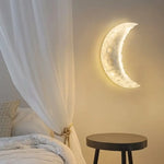 Applique Murale Croissant Élégant Lumineux Design Artisanal Chambre