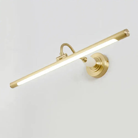 Applique Murale Cuivre Jade Vintage 43Cm Doré / 45Cm Blanc Naturel | 8W Dirigé Murale Chambre