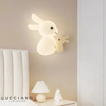 Applique Murale De Lapin Mignon Lumineux Déco Enfantine Chambre