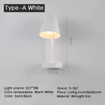 Applique Murale De Luminaire Design Moderne Compact. A-Blanc 5W Chambre