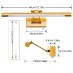 Applique Murale de Salle de Bain avec Interrupteur Tirette