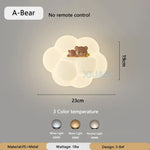 Applique Murale Décor Mignon Lumineux Coloré A Ours / 3 Température De Couleur Ca 220 V-240 V |