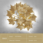 Applique Murale Décorative Élégance Rétro Dorée D / Blanc Chaud (2700-3500K) Chambre