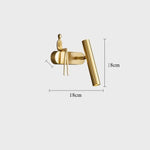 Applique Murale Design Contemporain Lumineux Chic Or Droit / Lumière Trichromatique Chambre