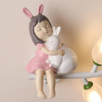 Applique Murale Design Enfantin Lapin Lumineux Applique Chambre