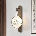 Applique Murale Design Épurée Inspiration Zen Japonaise Chambre