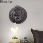 Applique Murale Design Led Gorille Lumineux Moderne. Chambre