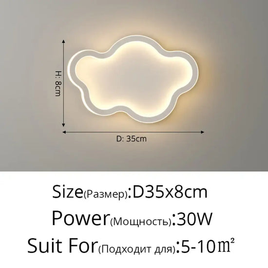 Applique Murale Design Minimaliste Industriel Lumineux. Style Blanca D35X8Cm / 3 Couleurs Sans