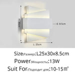 Applique Murale Design Minimaliste Loft Élégant Chambre