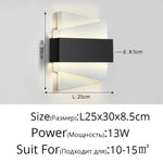 Applique Murale Design Minimaliste Loft Élégant Chambre