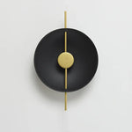 Applique Murale Dorée Minimaliste Luminosité Chaleureuse. Chambre