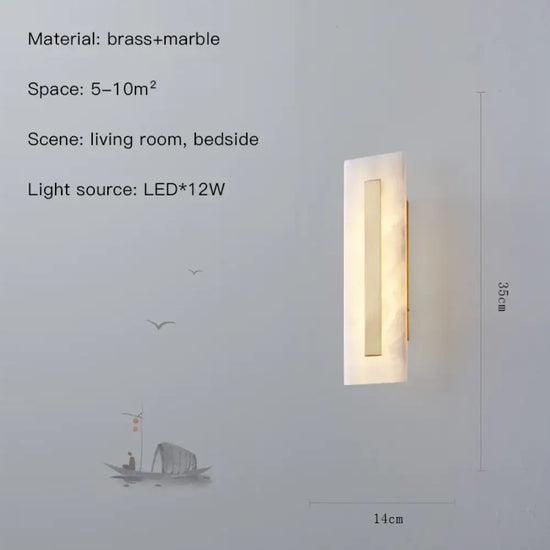 Applique Murale Élégante Design Lumineux Tendance Type-A-H35Cm / 3 Couleurs Modifiables Chambre