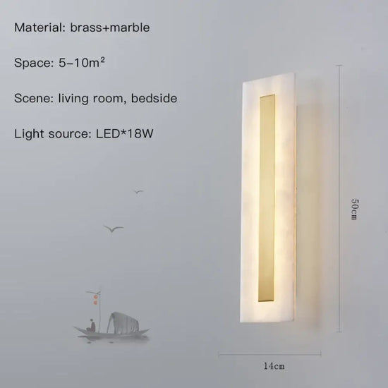 Applique Murale Élégante Design Lumineux Tendance Type-A-H50Cm / 3 Couleurs Modifiables Chambre