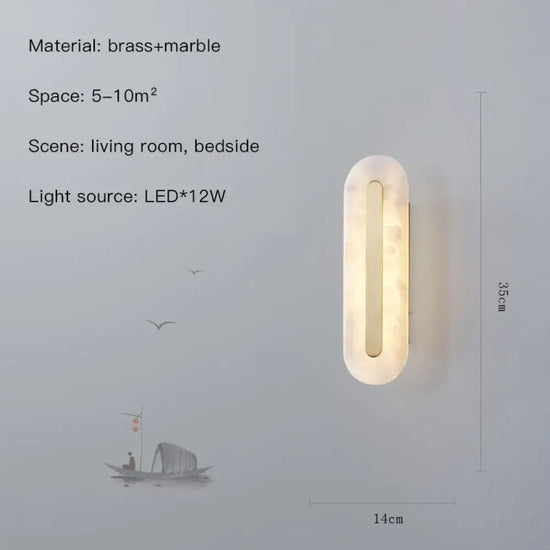 Applique Murale Élégante Design Lumineux Tendance Type-B-H35Cm / 3 Couleurs Modifiables Chambre