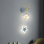 Applique Murale Élégante Design Nordique Luminaire Étoilé Applique Chambre