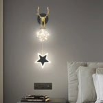 Applique Murale Élégante Design Nordique Luminaire Étoilé Applique Chambre