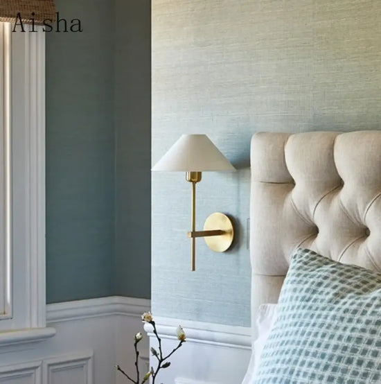 Applique Murale Élégante Minimaliste Lumière Contemporaine Chambre