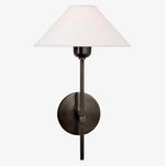 Applique Murale Élégante Minimaliste Lumière Contemporaine Noir Chambre