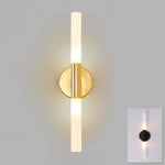 Applique Murale Élégante Moderne Luminaire Doré Chambre