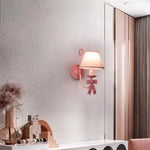 Applique Murale Élégante Rose Pastel Chic. Chambre