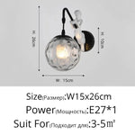 Applique Murale Élégante Vintage Dorée Lumineuse. Chambre