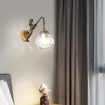 Applique Murale Élégante Vintage Dorée Lumineuse. Chambre