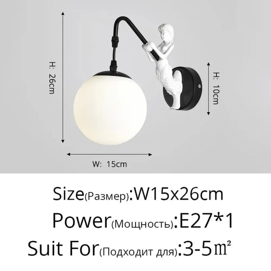 Applique Murale Élégante Vintage Dorée Lumineuse. Chambre