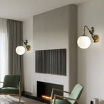 Applique Murale Élégante Vintage Dorée Lumineuse. Chambre