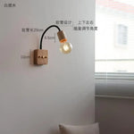 Applique Murale En Bois Minimaliste Scandinave Zen. Couleur Du Journal Applique Chambre