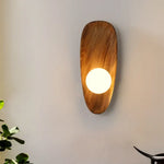Applique Murale En Bois Vintage Abat-Jour Moderne Applique Chambre