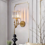 Applique Murale En Cristal Lumineux Salon Chic. Chambre