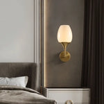 Applique Murale En Cuivre Élégante Pure Lumière. Chambre